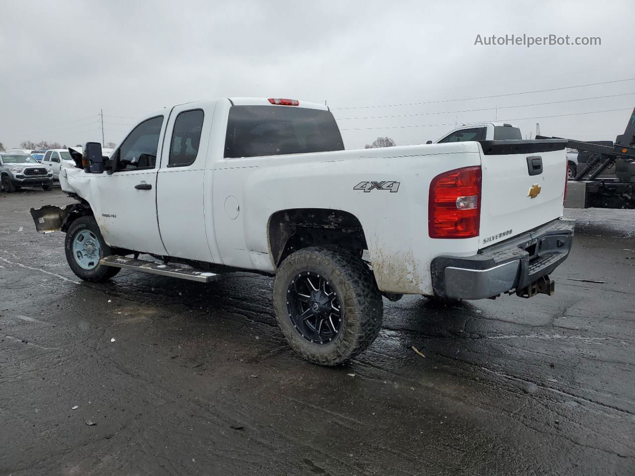 2013 Chevrolet Silverado K2500 Heavy Duty White vin: 1GC2KVCG2DZ369050