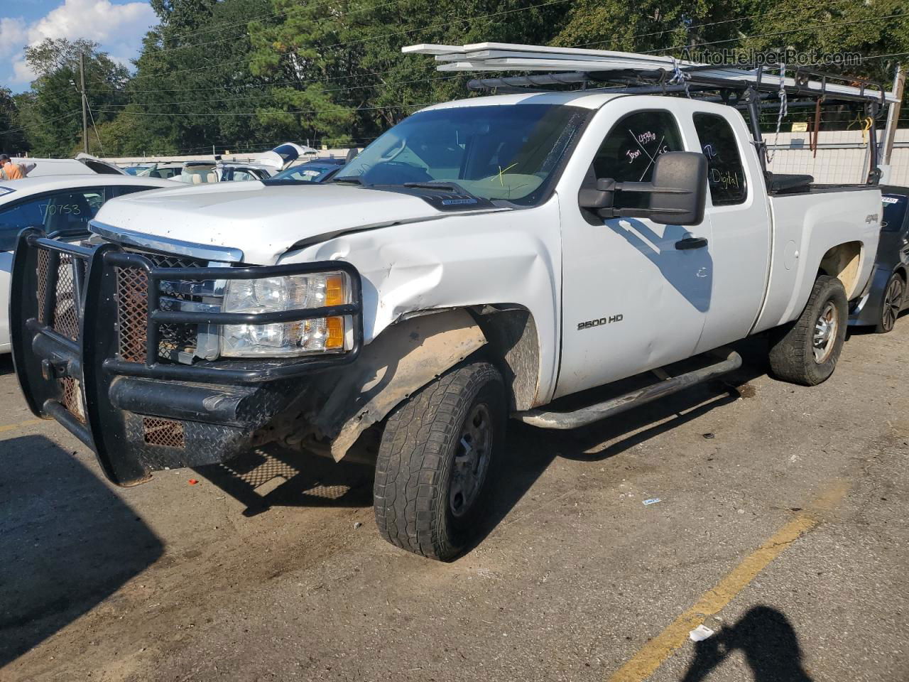 2012 Chevrolet Silverado K2500 Heavy Duty Белый vin: 1GC2KVCG6CZ329553