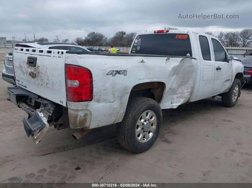 2012 Chevrolet Silverado 2500hd Work Truck White vin: 1GC2KVCG7CZ150972