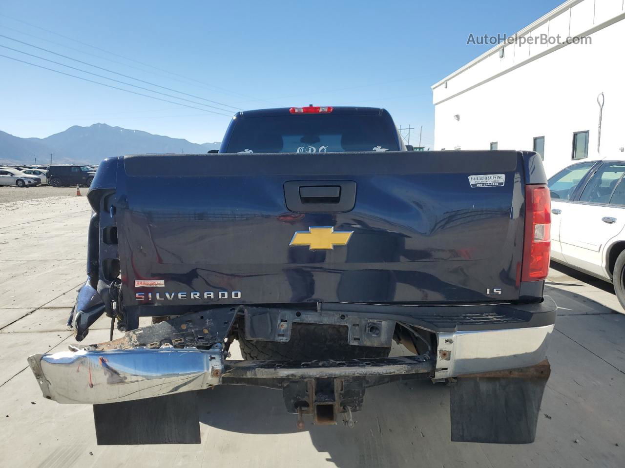 2012 Chevrolet Silverado K2500 Heavy Duty Blue vin: 1GC2KVCG7CZ289936