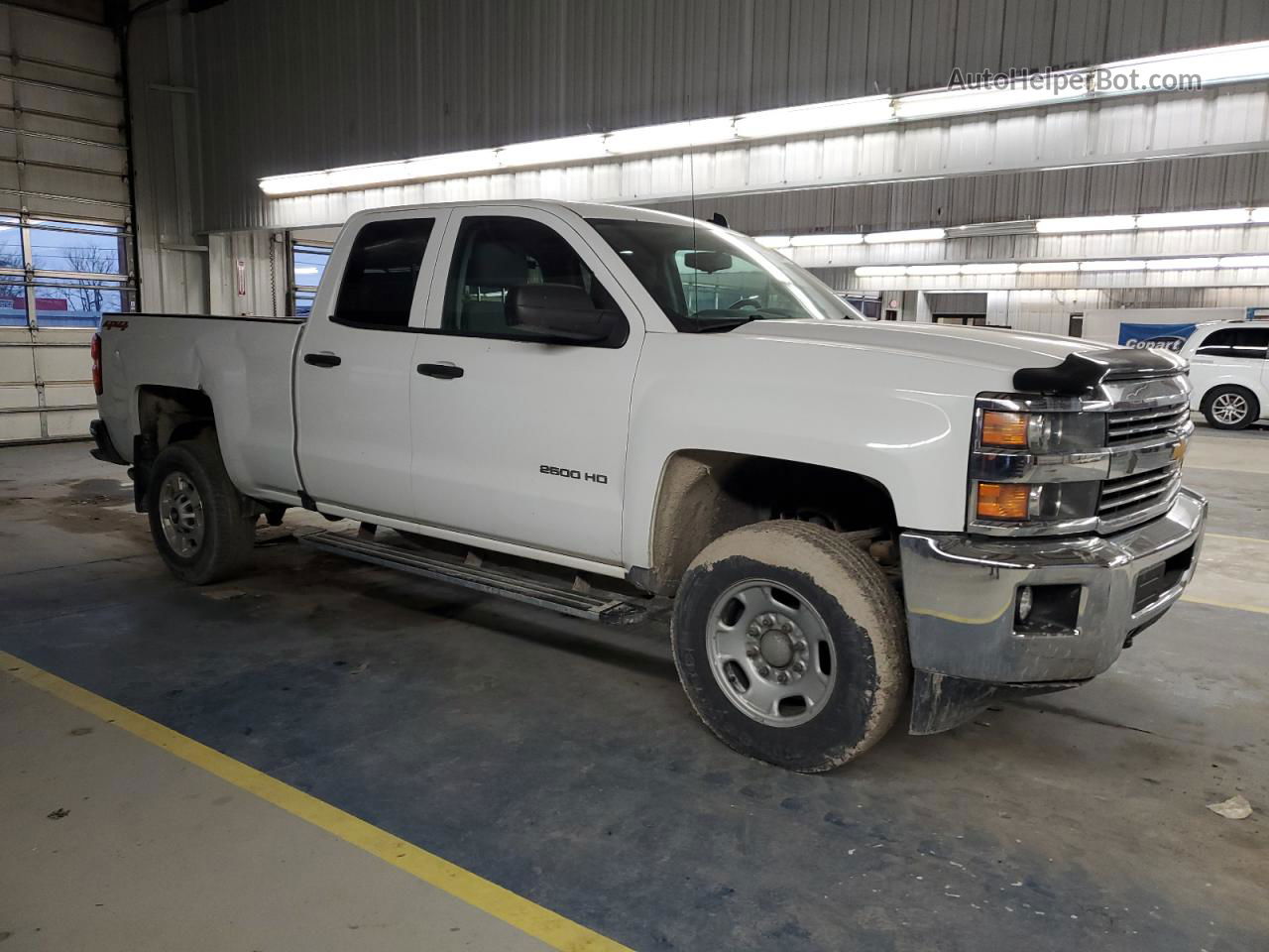 2015 Chevrolet Silverado K2500 Heavy Duty Lt White vin: 1GC2KVEG1FZ127981