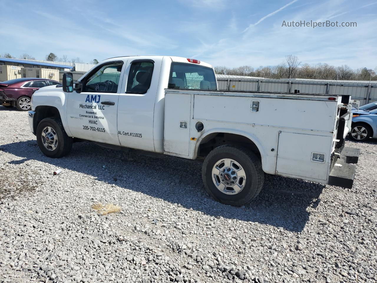 2013 Chevrolet Silverado K2500 Heavy Duty White vin: 1GC2KVEG7DZ249452