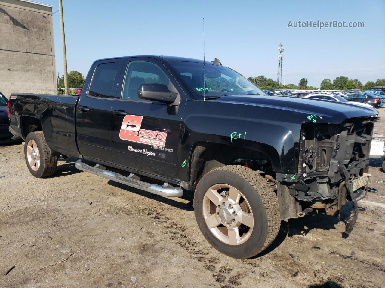 2016 Chevrolet Silverado K2500 Heavy Duty Lt Black vin: 1GC2KVEGXGZ389807