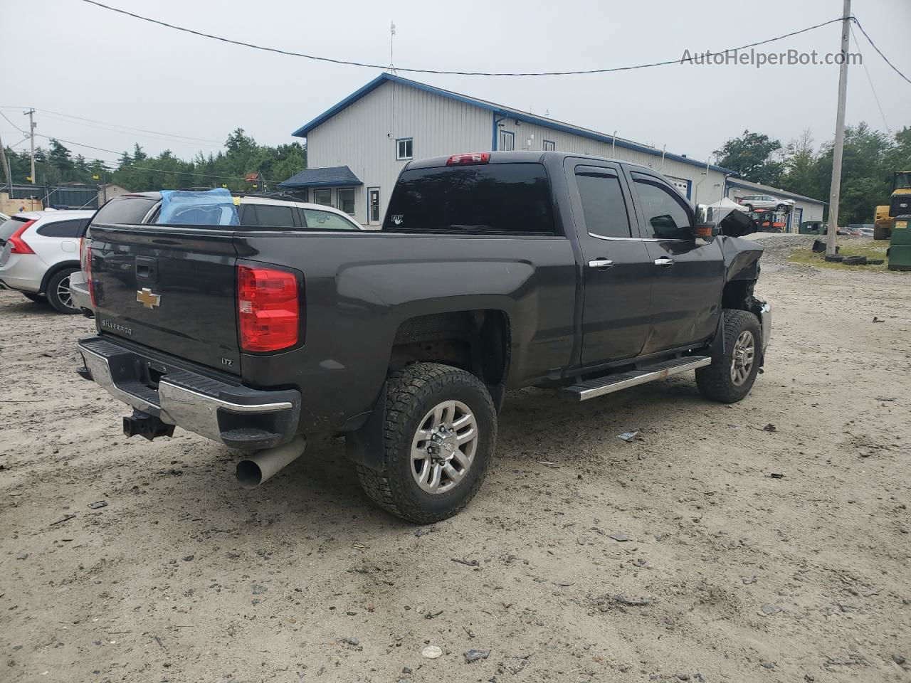 2016 Chevrolet Silverado K2500 Heavy Duty Ltz Gray vin: 1GC2KWE80GZ151463