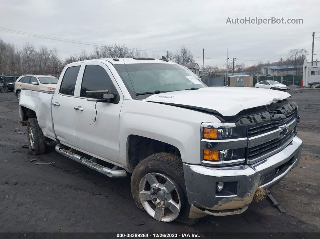 2016 Chevrolet Silverado 2500hd Ltz White vin: 1GC2KWE83GZ233879