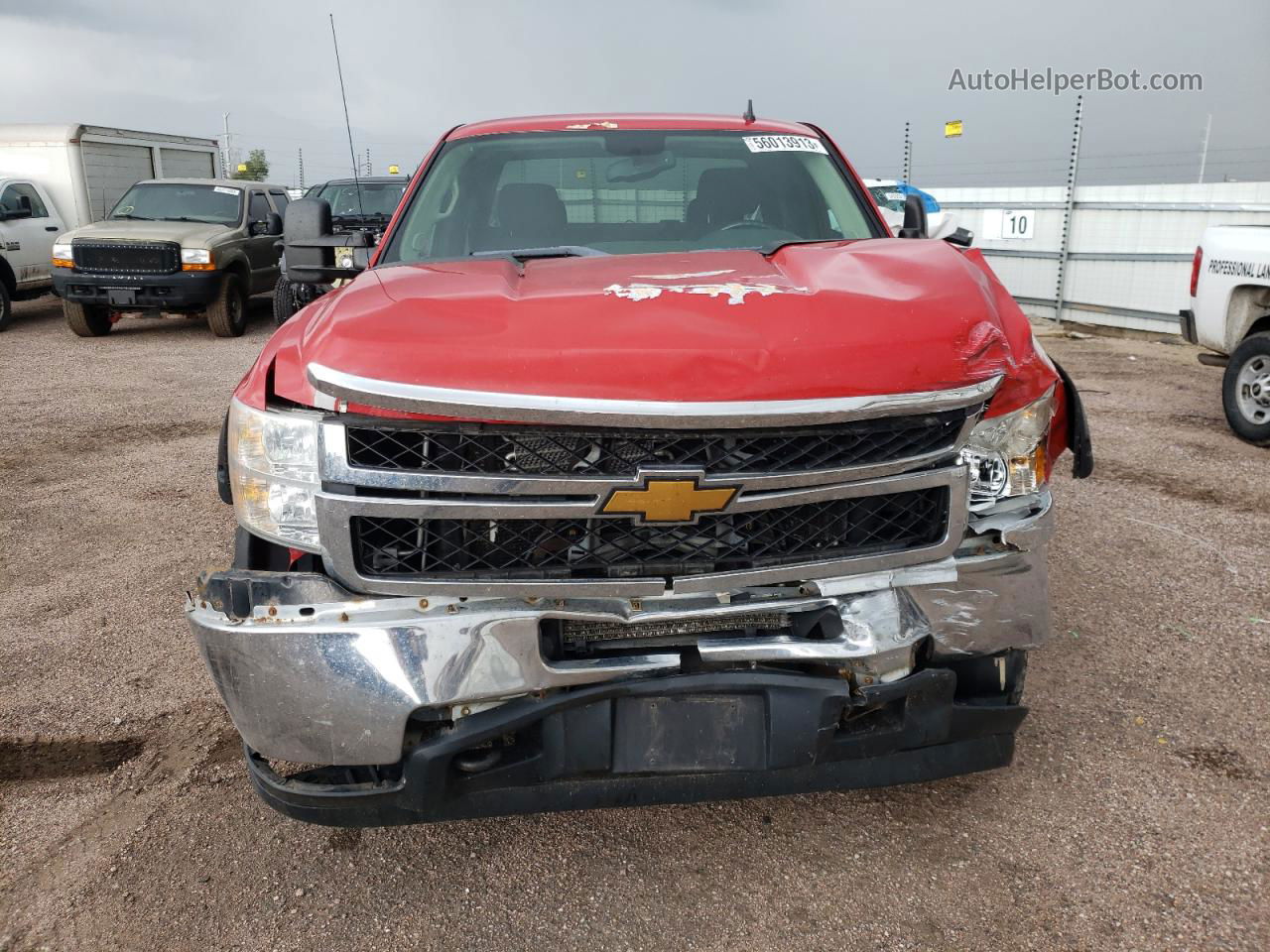 2012 Chevrolet Silverado K2500 Heavy Duty Lt Red vin: 1GC2KXCG4CZ235330