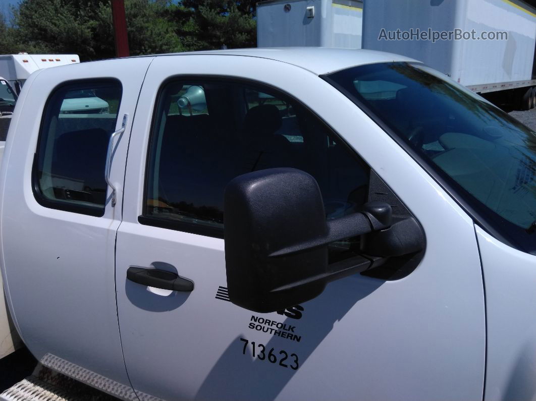 2013 Chevrolet Silverado 3500hd Work Truck White vin: 1GC2KZCG2DZ339151