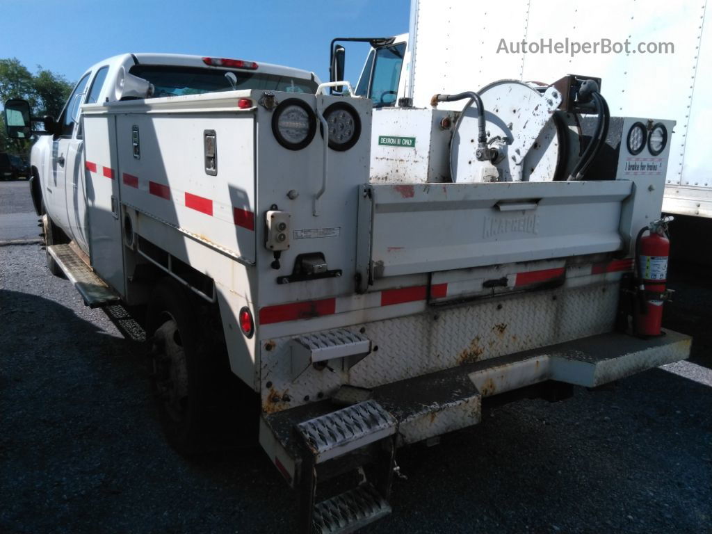 2013 Chevrolet Silverado 3500hd Work Truck Белый vin: 1GC2KZCG2DZ339151