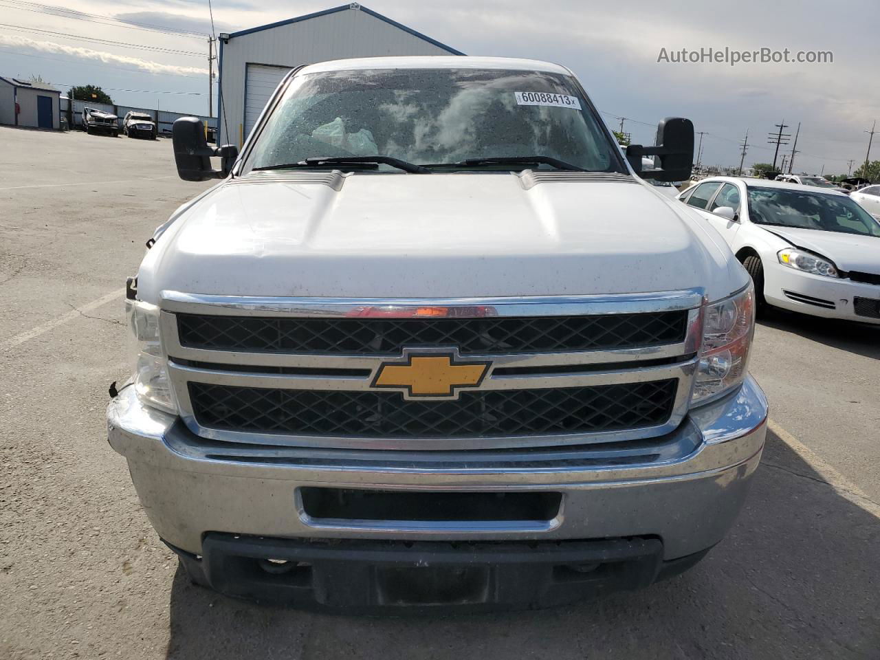 2013 Chevrolet Silverado K3500 White vin: 1GC3KZCG7DZ160334