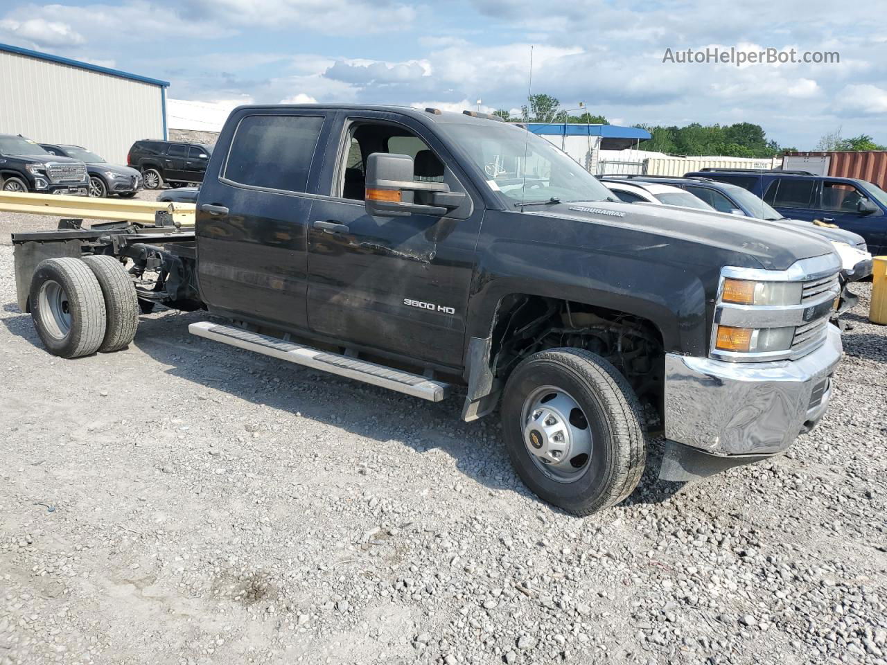 2016 Chevrolet Silverado C3500 Черный vin: 1GC4CYC85GF153134