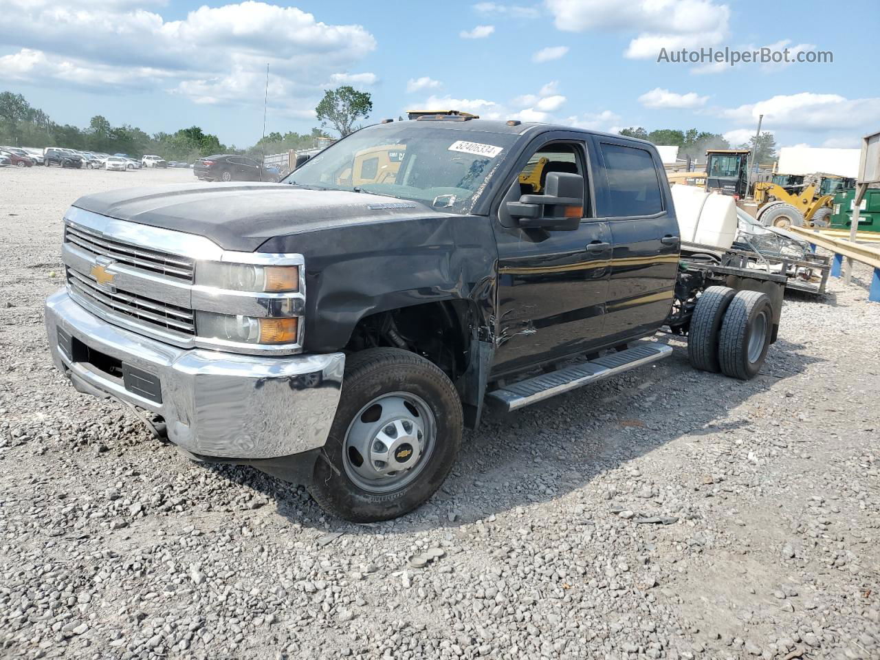 2016 Chevrolet Silverado C3500 Черный vin: 1GC4CYC85GF153134