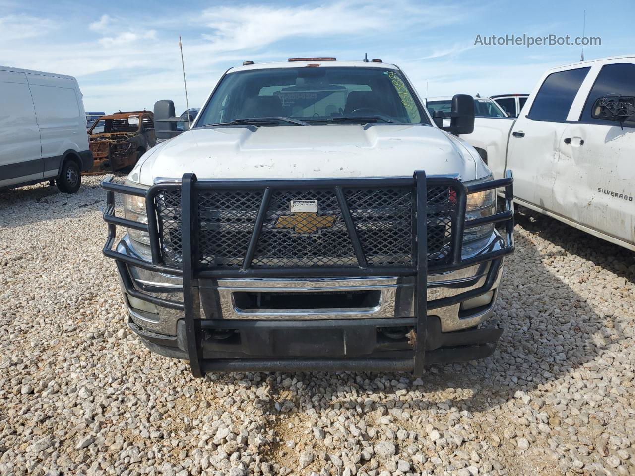 2012 Chevrolet Silverado K3500 Lt Белый vin: 1GC4K0C80CF155811