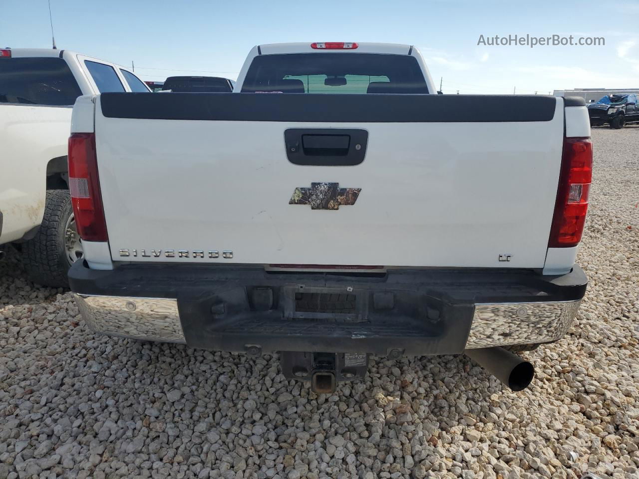 2012 Chevrolet Silverado K3500 Lt White vin: 1GC4K0C80CF155811