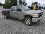 2013 Chevrolet Silverado K3500 Lt Gray vin: 1GC4K0C81DF133835