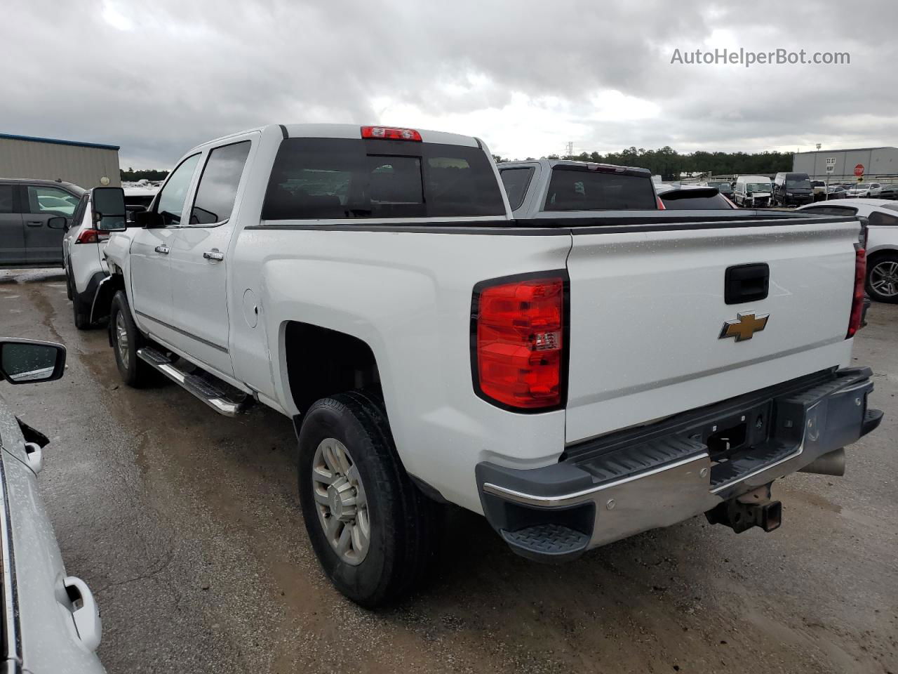 2016 Chevrolet Silverado K3500 Ltz White vin: 1GC4K0C84GF118279