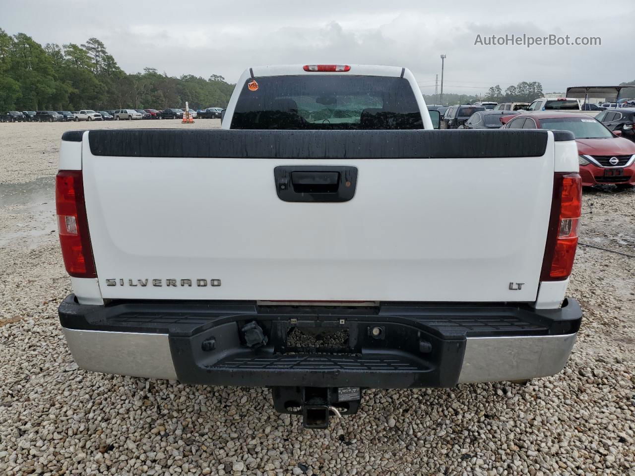 2013 Chevrolet Silverado K3500 Lt White vin: 1GC4K0C86DF174459