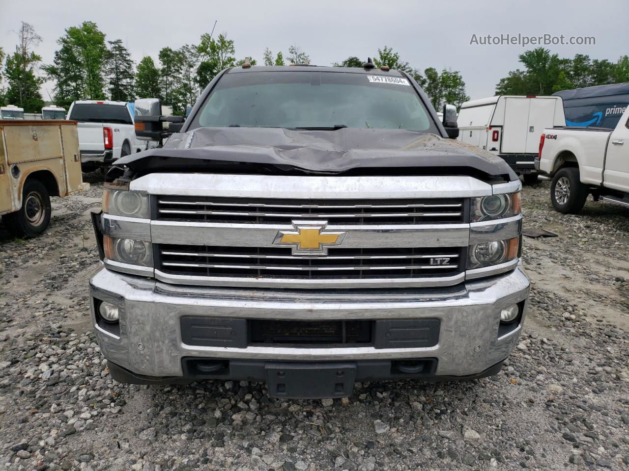 2016 Chevrolet Silverado K3500 Ltz Gray vin: 1GC4K0C88GF102148