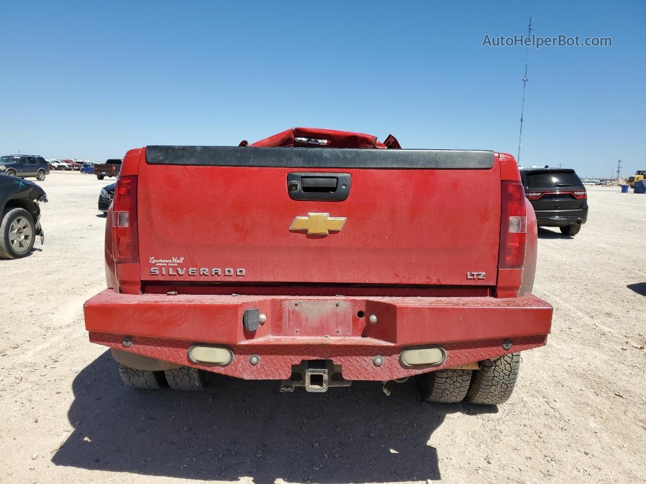 2012 Chevrolet Silverado K3500 Ltz Red vin: 1GC4K1C8XCF136091