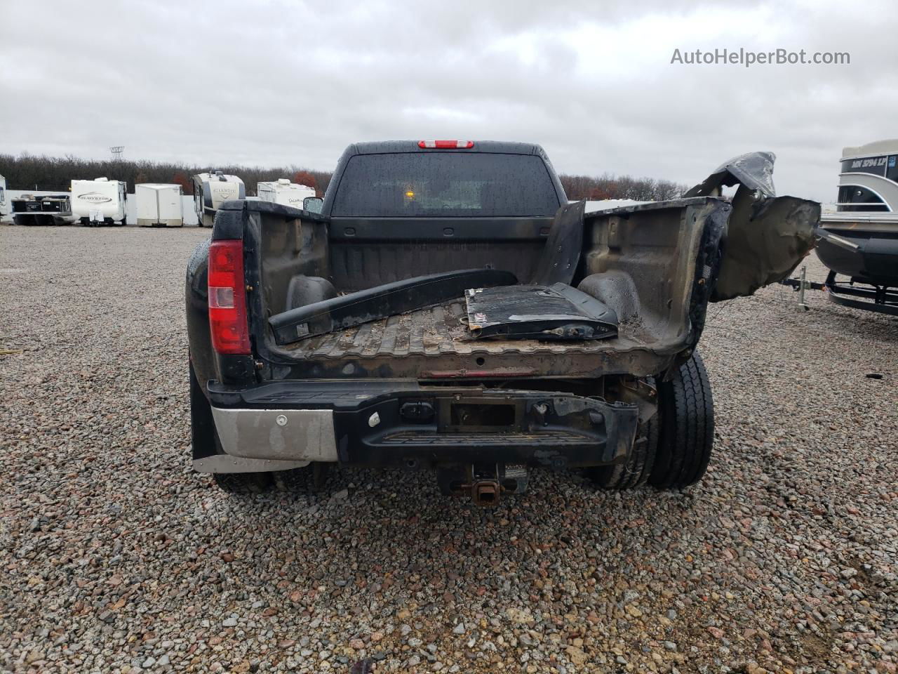 2013 Chevrolet Silverado K3500 Ltz Black vin: 1GC4K1C8XDF233633