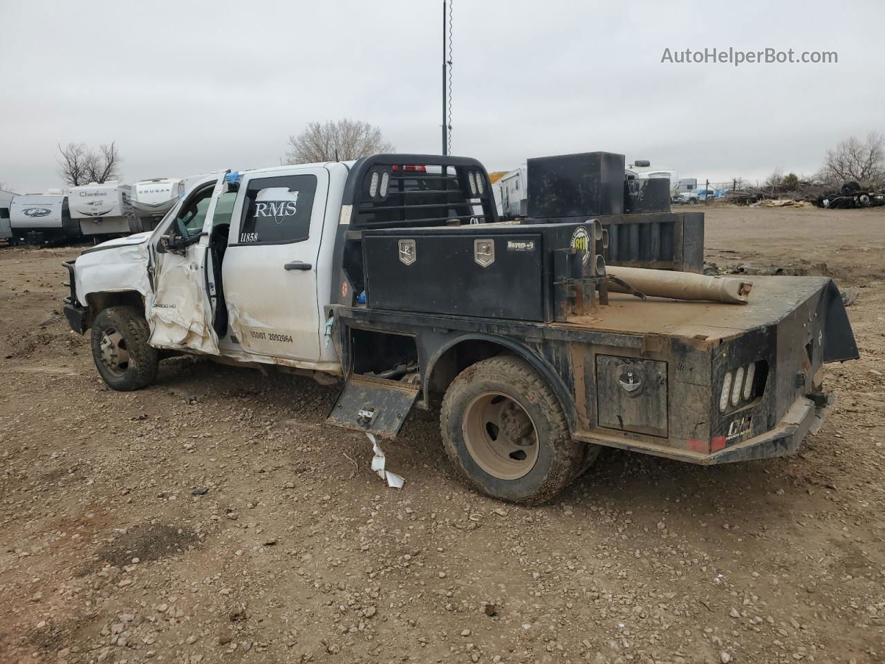 2019 Chevrolet Silverado K3500 Белый vin: 1GC4KVCY7KF124602