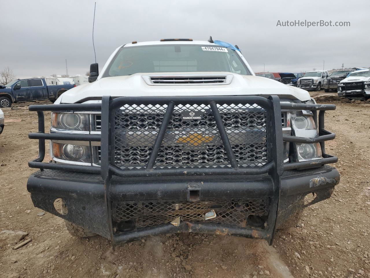 2019 Chevrolet Silverado K3500 White vin: 1GC4KVCY7KF124602