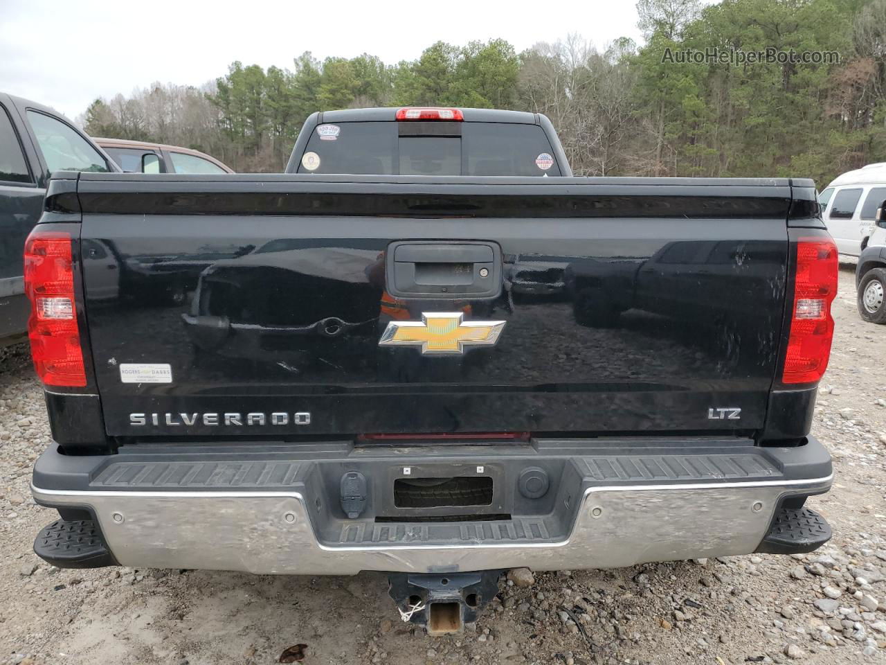 2019 Chevrolet Silverado K3500 Ltz Black vin: 1GC4KXCY2KF210458