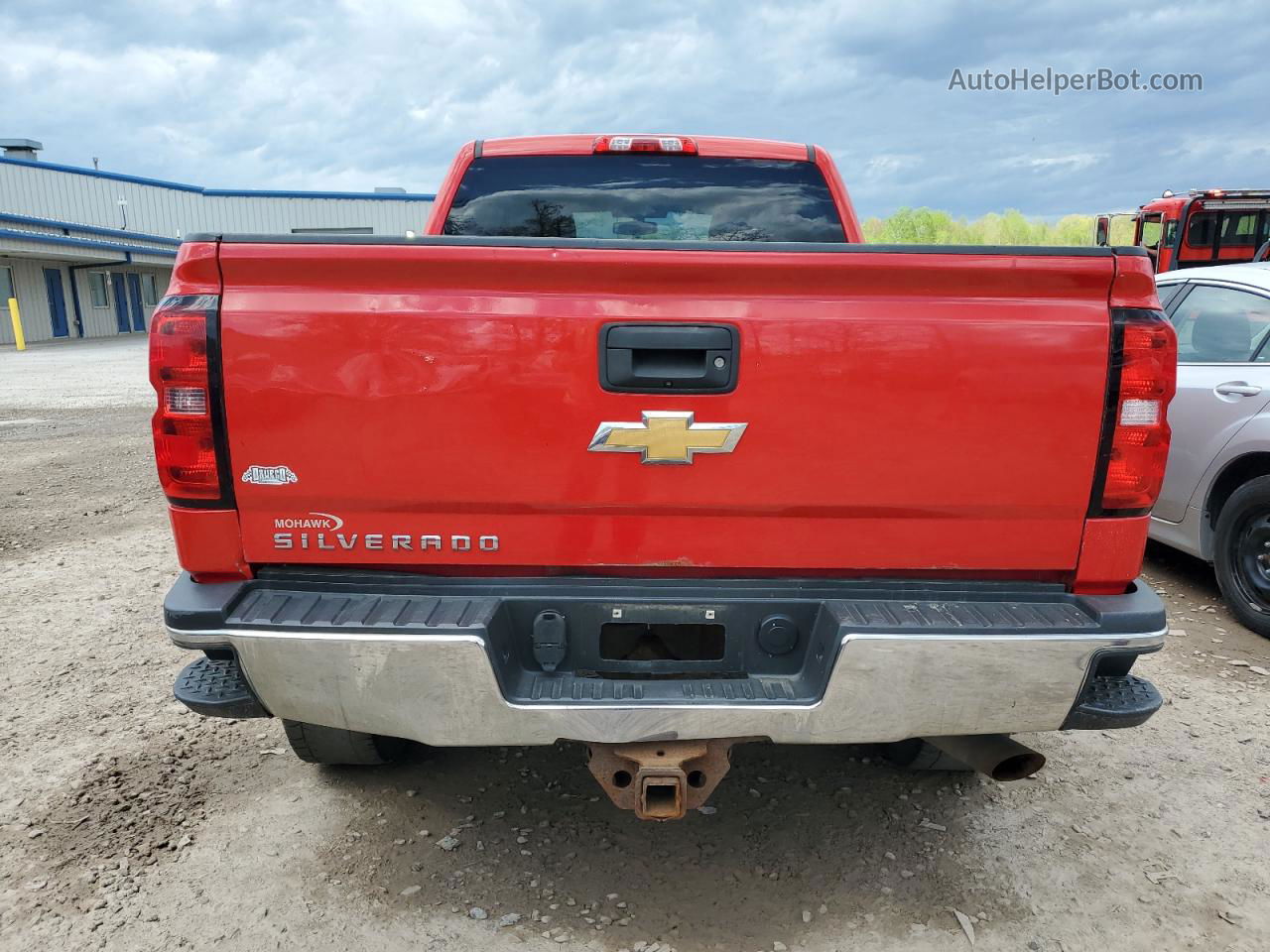 2016 Chevrolet Silverado K3500 Red vin: 1GC4KYCG7GF139360