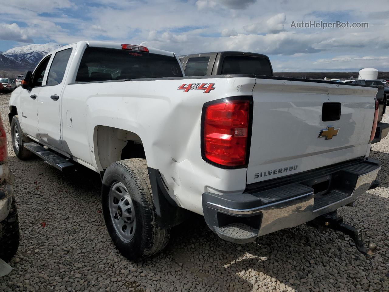 2018 Chevrolet Silverado K3500 White vin: 1GC4KYCY0JF250364