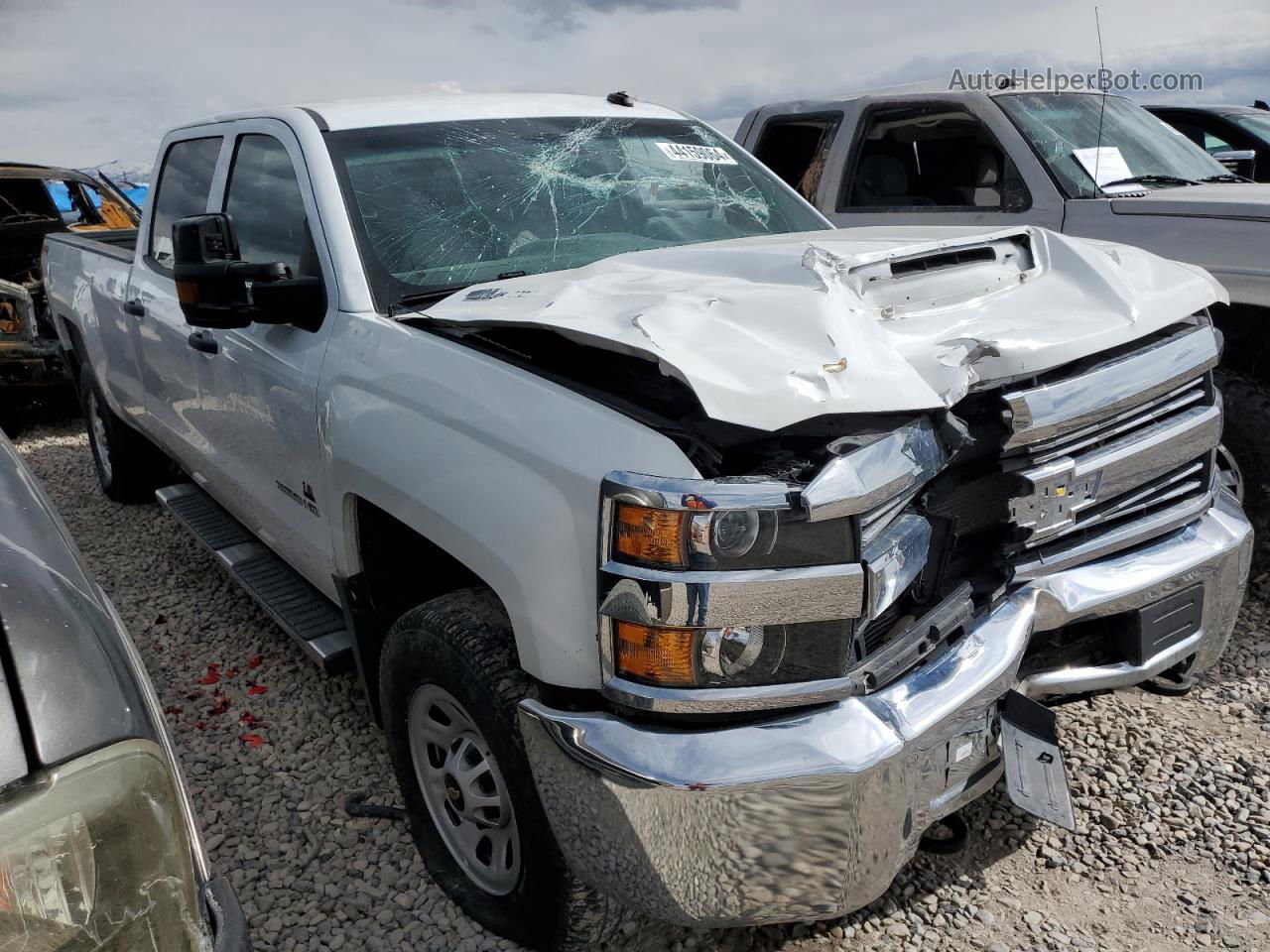 2018 Chevrolet Silverado K3500 White vin: 1GC4KYCY0JF250364