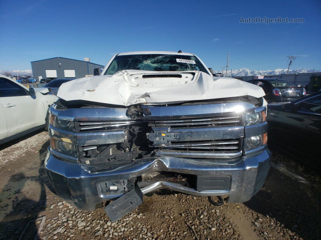 2018 Chevrolet Silverado K3500 Белый vin: 1GC4KYCY0JF250364