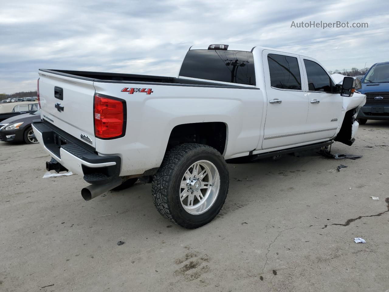 2019 Chevrolet Silverado K3500 High Country White vin: 1GC4KYEY8KF212900