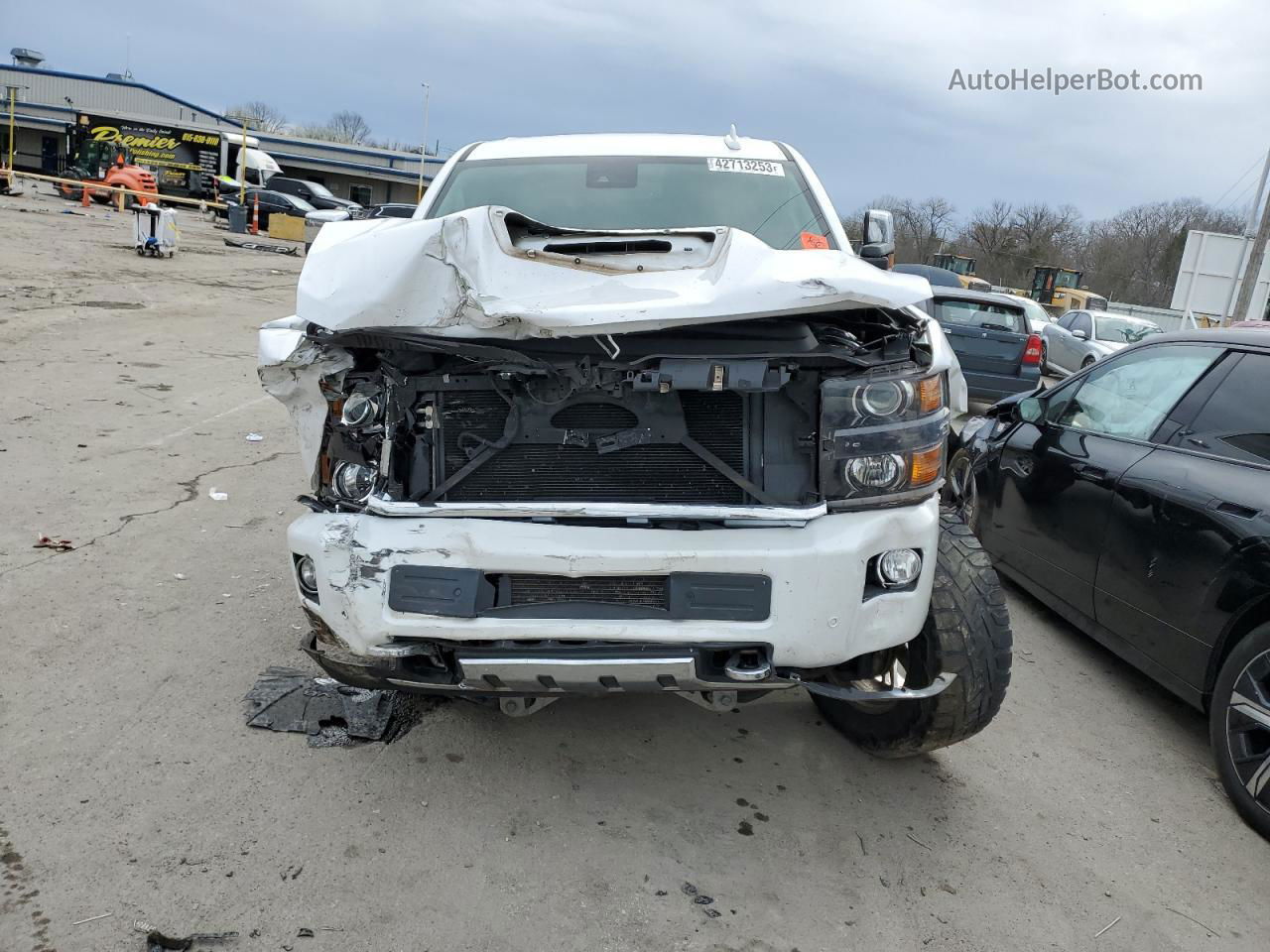 2019 Chevrolet Silverado K3500 High Country White vin: 1GC4KYEY8KF212900