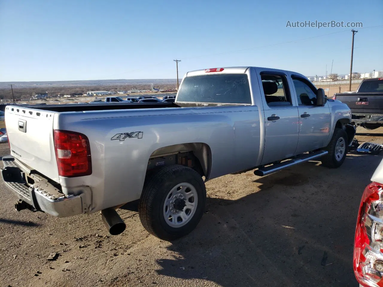 2012 Chevrolet Silverado K3500 Silver vin: 1GC4KZC85CF241670