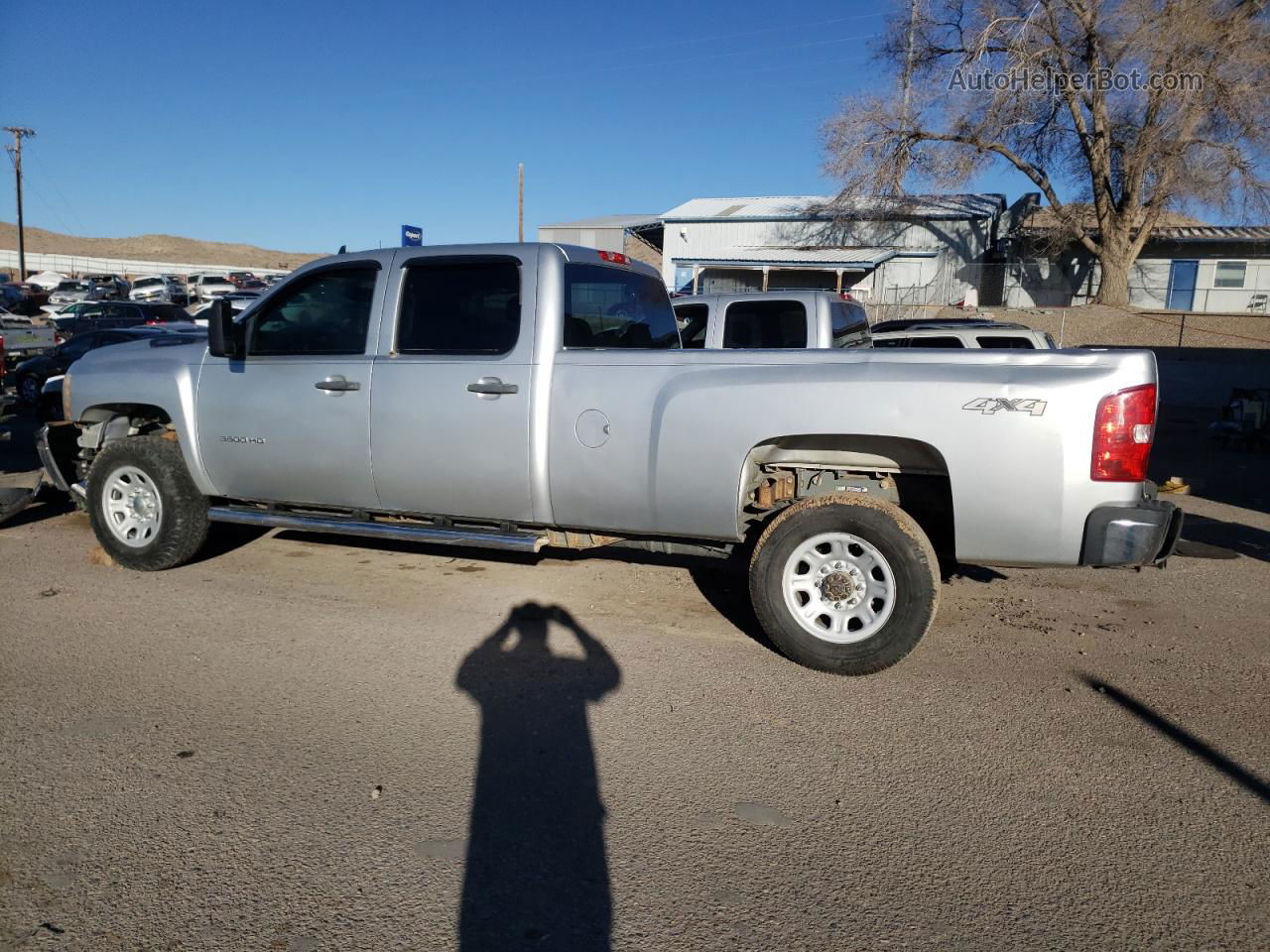 2012 Chevrolet Silverado K3500 Silver vin: 1GC4KZC85CF241670