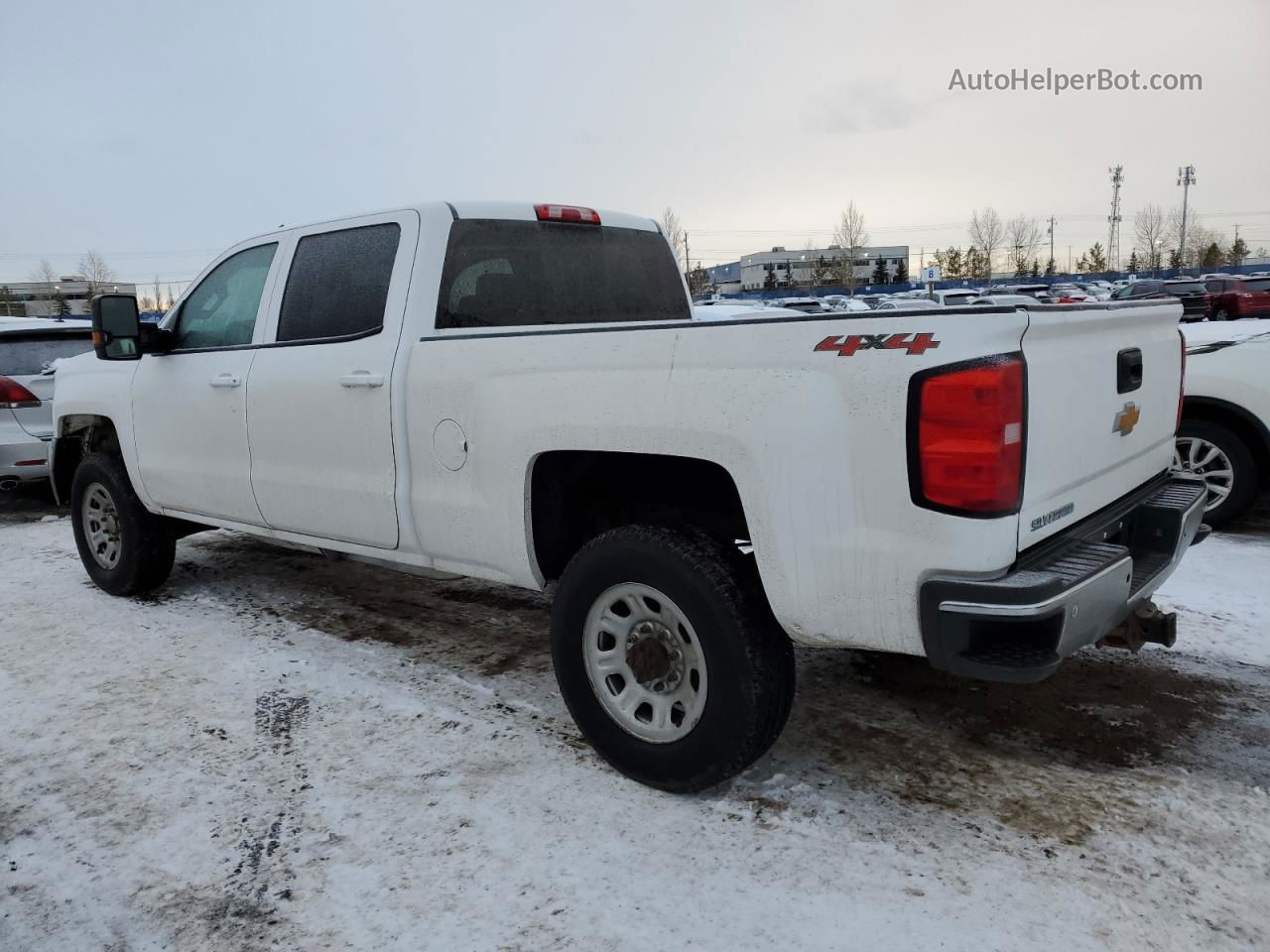 2015 Chevrolet Silverado K3500 Lt Белый vin: 1GC4KZCG6FF619605