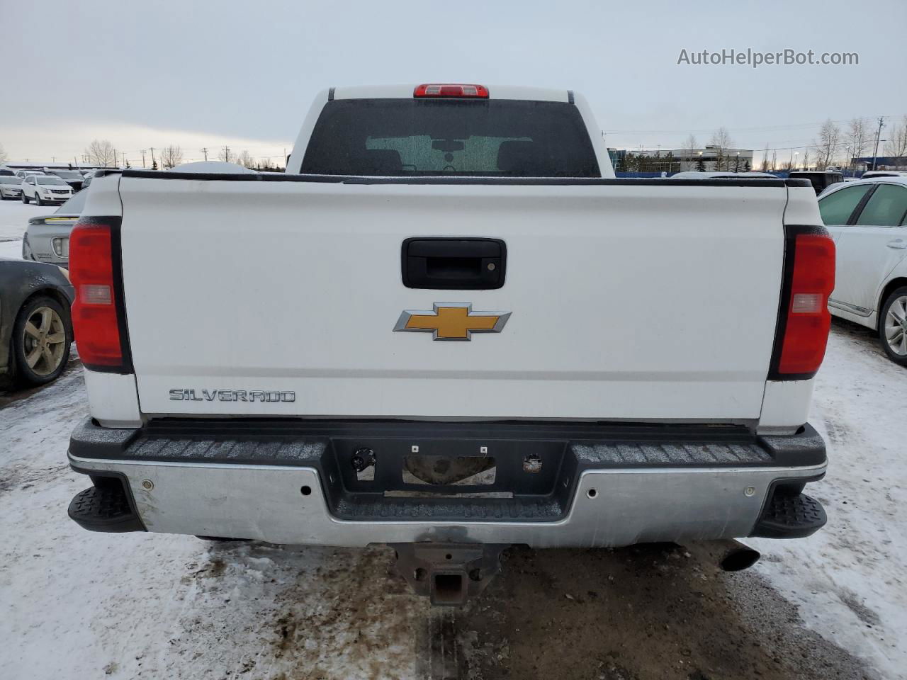 2015 Chevrolet Silverado K3500 Lt White vin: 1GC4KZCG6FF619605