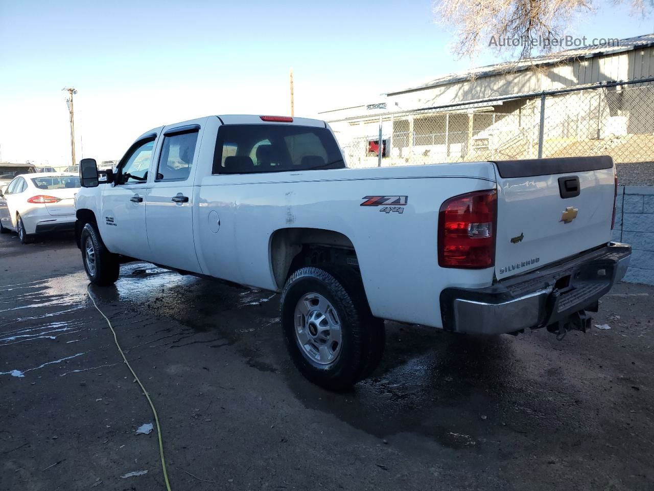 2012 Chevrolet Silverado K3500 White vin: 1GC4KZE8XCF194200