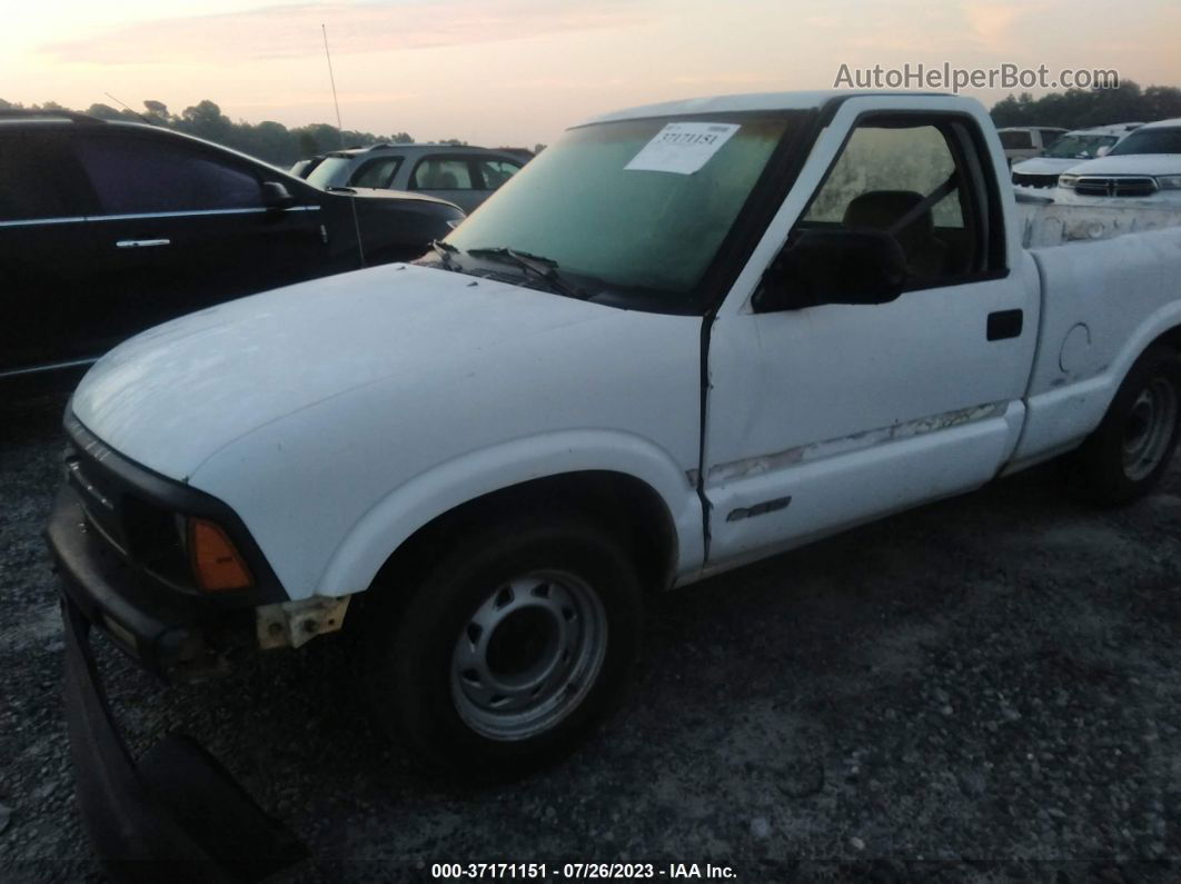 1995 Chevrolet S Truck S10 White vin: 1GCCS1440SK229246