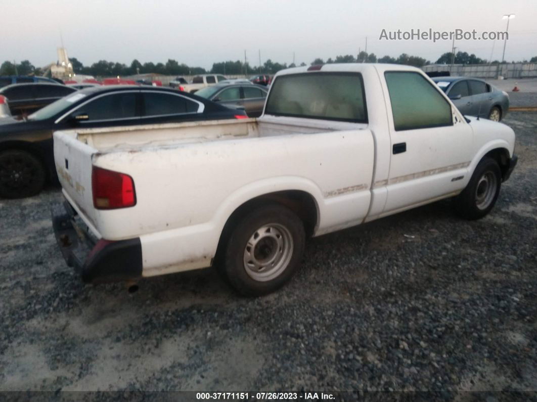 1995 Chevrolet S Truck S10 White vin: 1GCCS1440SK229246