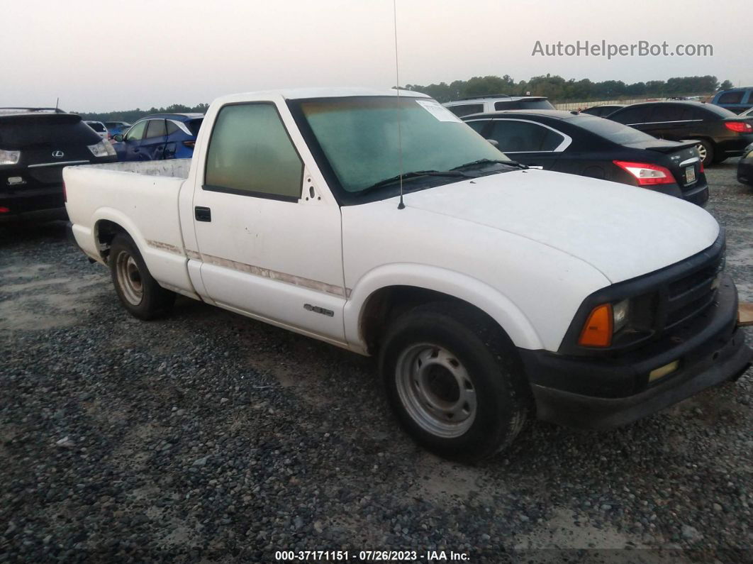 1995 Chevrolet S Truck S10 White vin: 1GCCS1440SK229246