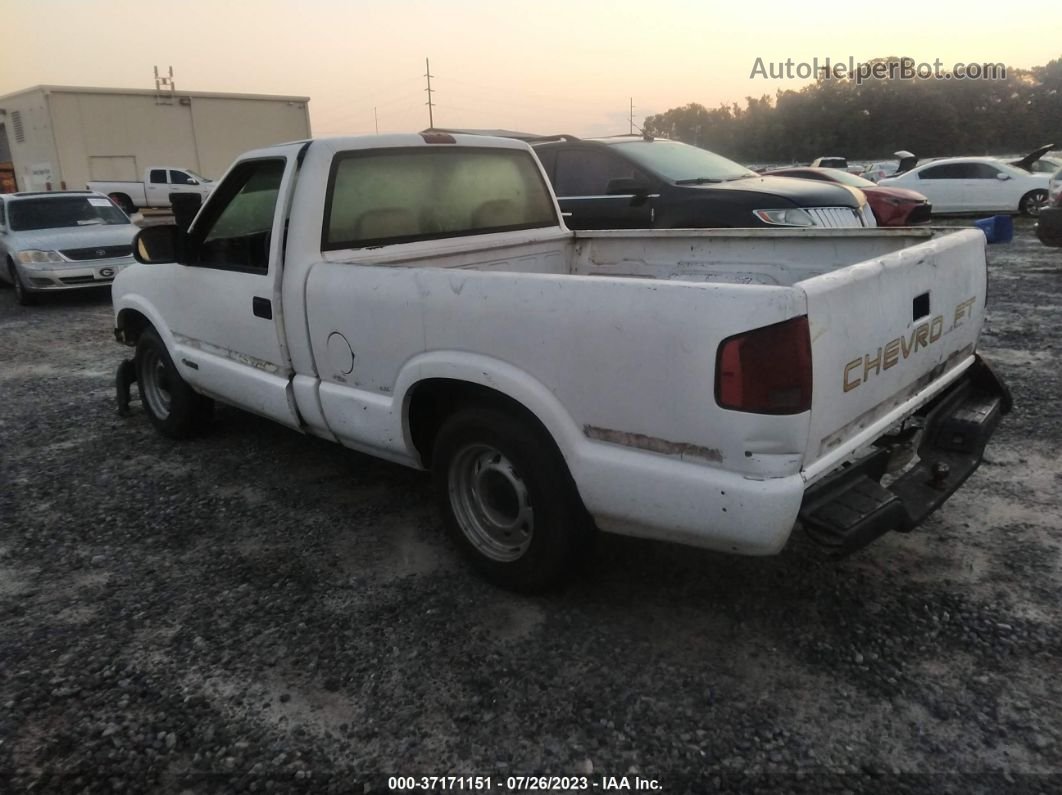 1995 Chevrolet S Truck S10 White vin: 1GCCS1440SK229246