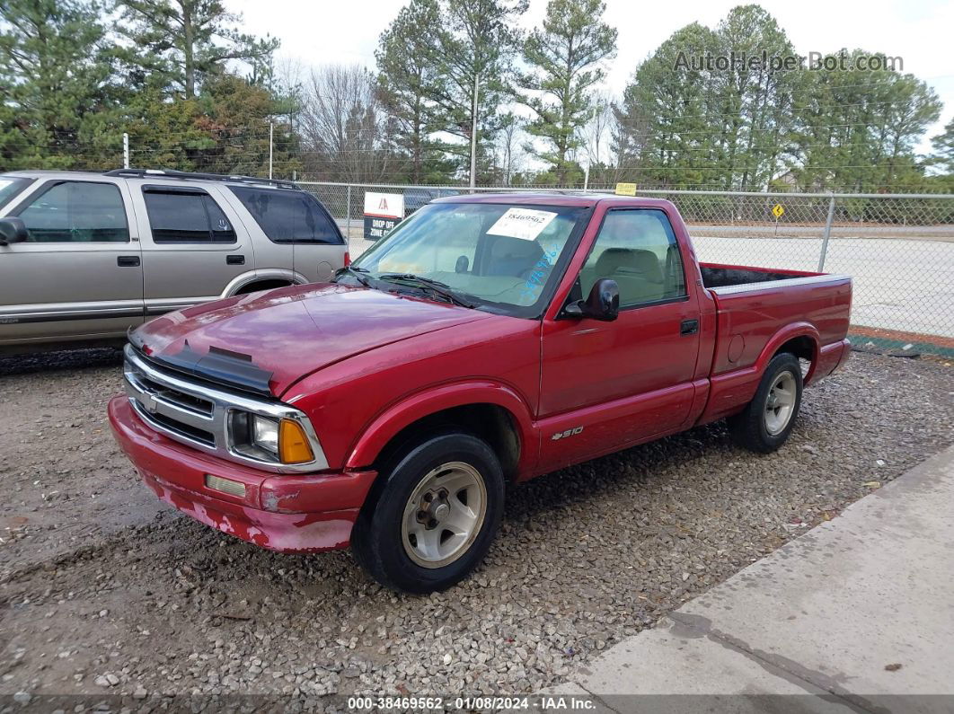 1995 Chevrolet S Truck S10 Темно-бордовый vin: 1GCCS1441S8181494