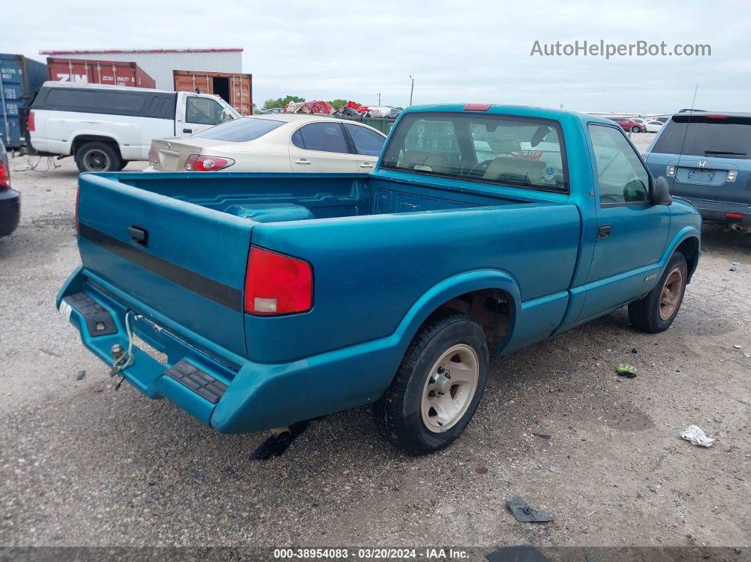 1995 Chevrolet S Truck S10 Teal vin: 1GCCS1442S8132742