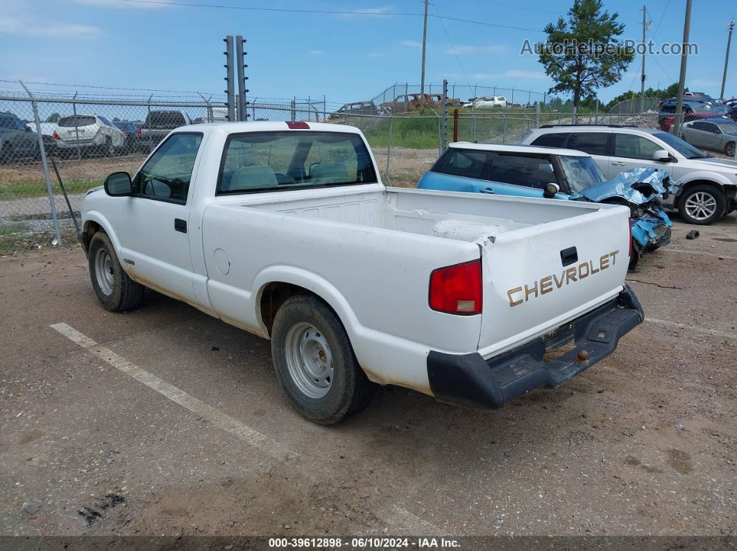 1995 Chevrolet S Truck S10 White vin: 1GCCS1447S8171813