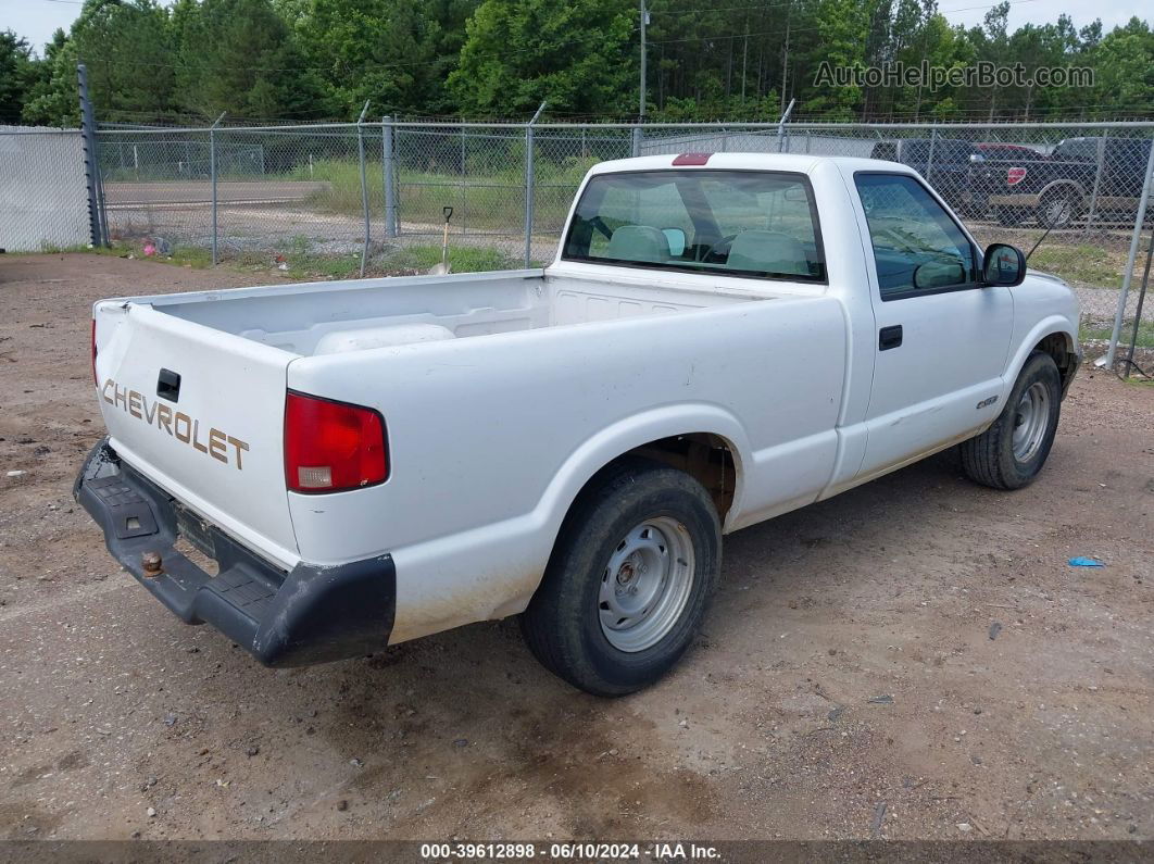 1995 Chevrolet S Truck S10 White vin: 1GCCS1447S8171813