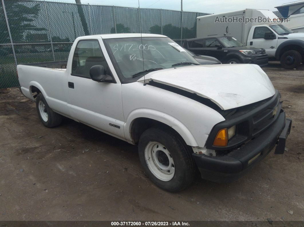 1995 Chevrolet S Truck S10 White vin: 1GCCS1447SK196780