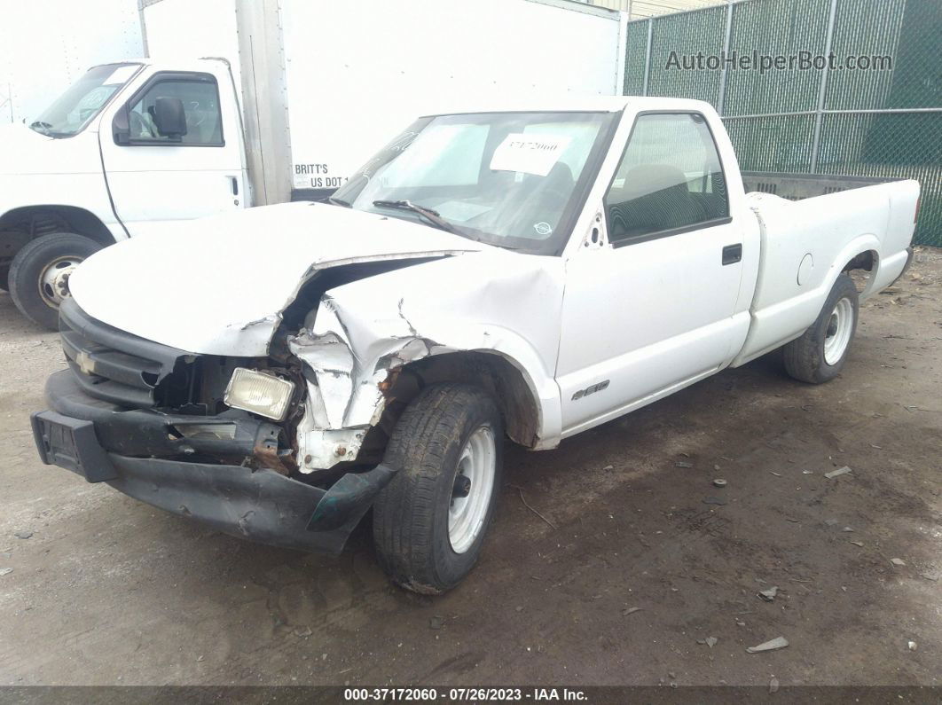 1995 Chevrolet S Truck S10 White vin: 1GCCS1447SK196780