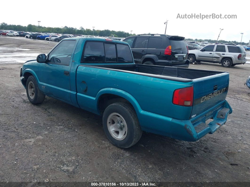 1995 Chevrolet S Truck S10 Green vin: 1GCCS144XSK133754