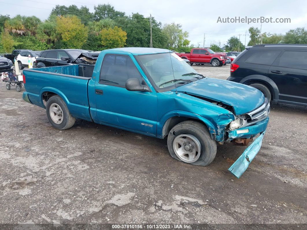 1995 Chevrolet S Truck S10 Green vin: 1GCCS144XSK133754