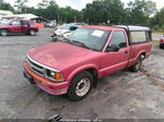 1995 Chevrolet S Truck S10 Red vin: 1GCCS14Z1SK105935